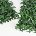 12 pièces 50 x 50 cm SUNWING gros frais PE uv mur artificiel vert pour une utilisation en plein air